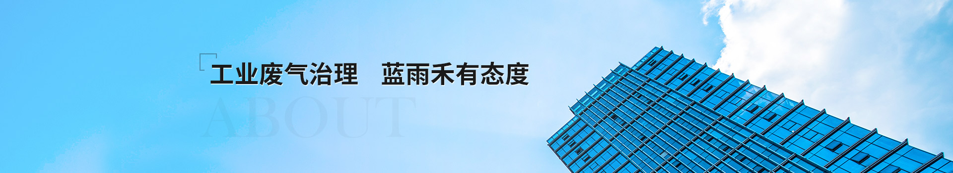 工業(yè)廢氣處理 藍雨禾有態(tài)度